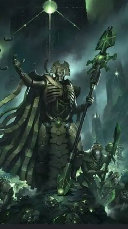 ai character: Necrons. background
