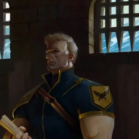chat with ai character: Rogal Dorn. 