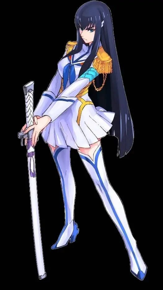 ai character: Satsuki Kiryuin  background