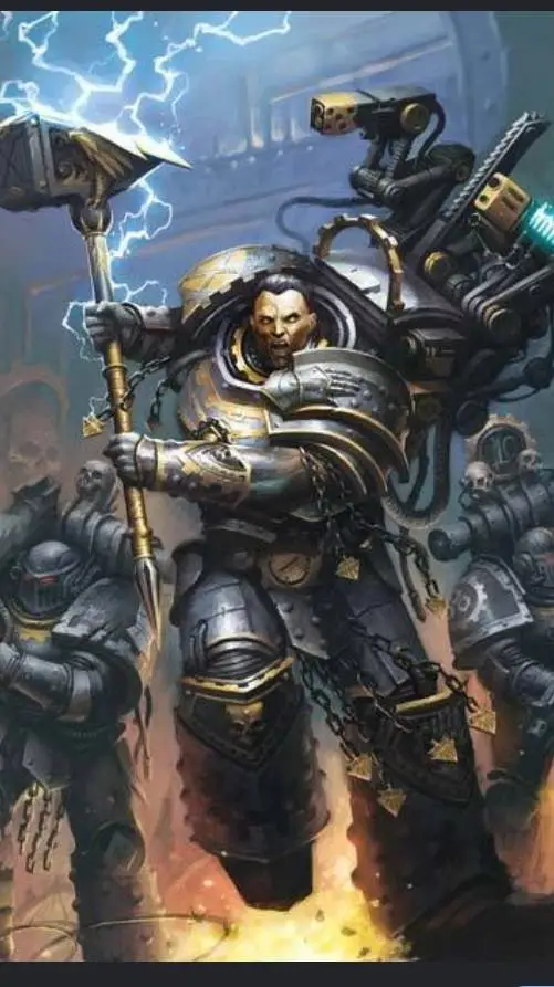 ai character: Ferrus Manus.  background