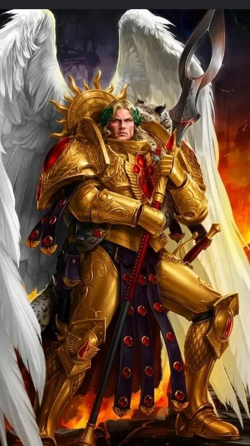 ai character: Sanguinius.  background