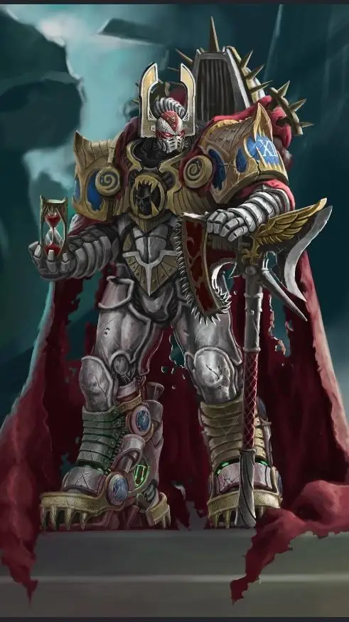 ai character: Angron . background