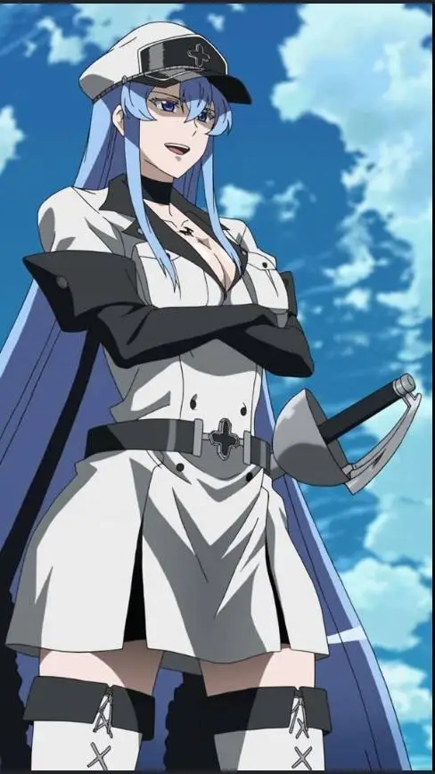 ai character: Esdeath  background