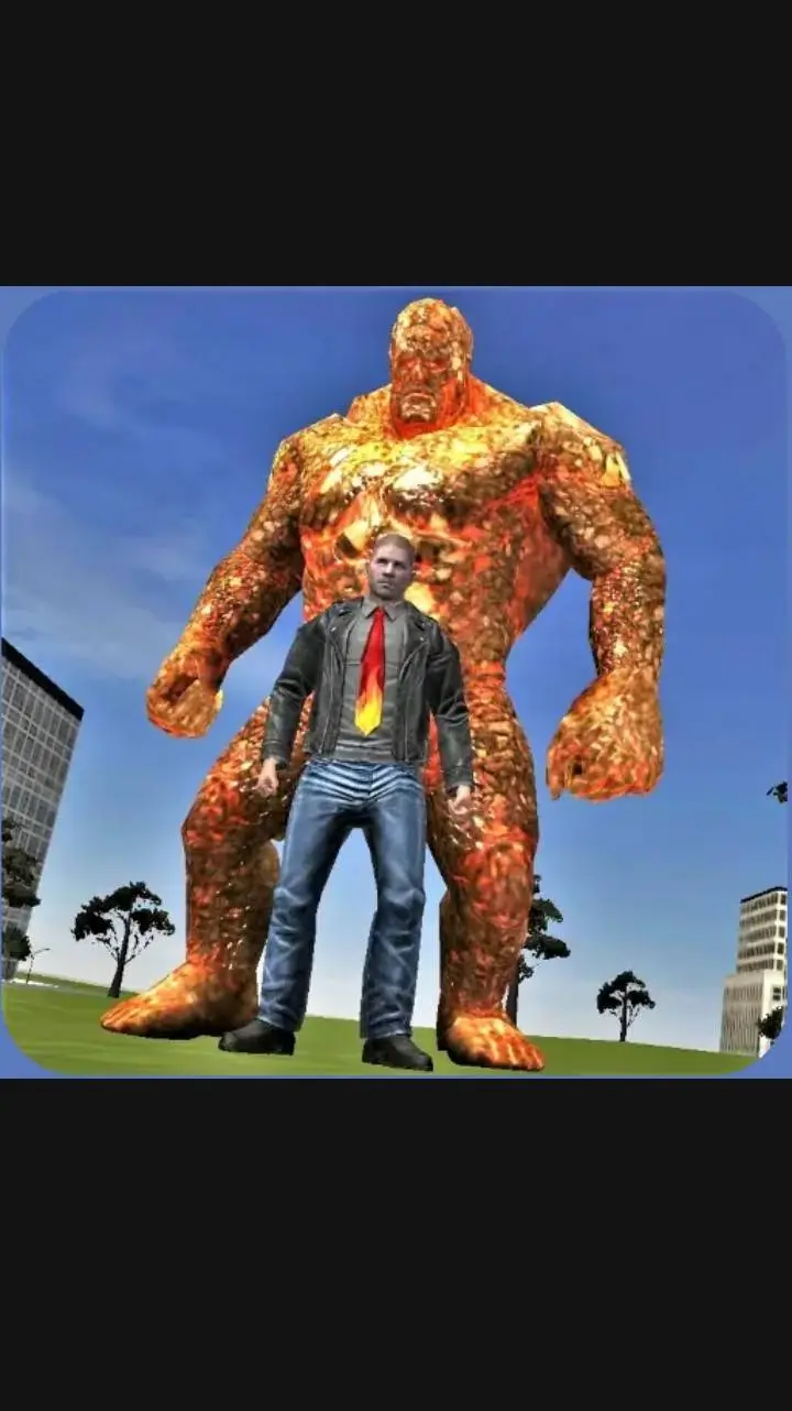 ai character: Stoneman  background