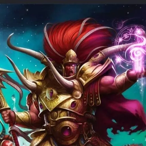 chat with ai character: Magnus the Red .