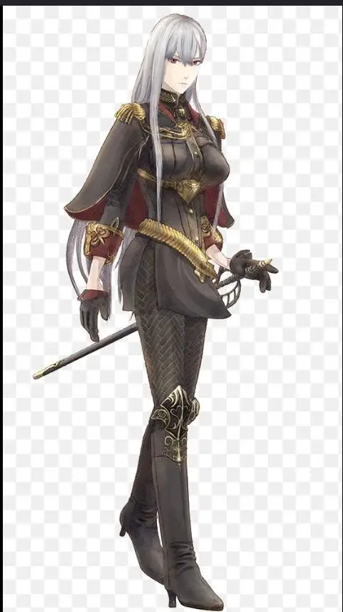 ai character: Selvaria Bles  background