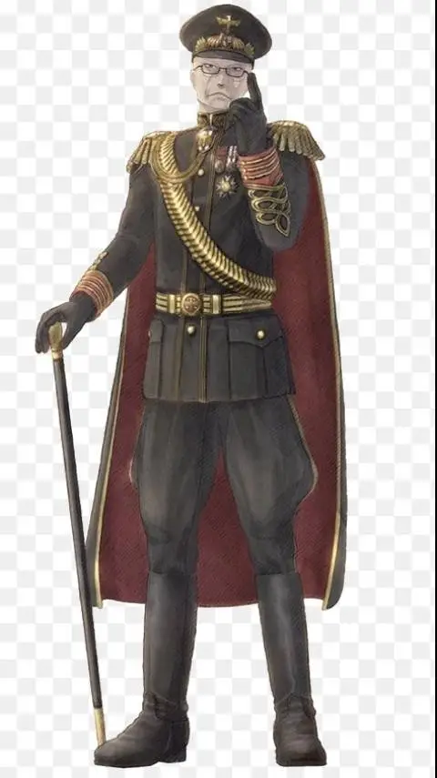 ai character: Berthold Gregor . background