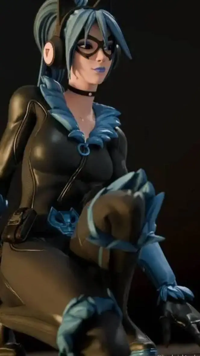 ai character: Hope.  background