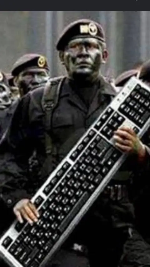 ai character: Keyboard Warriors. background