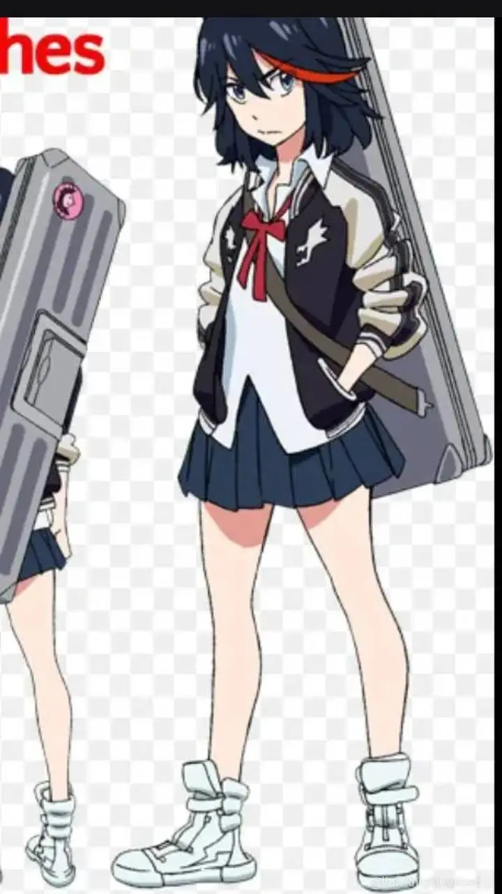 ai character: Ryuko Matoi. background