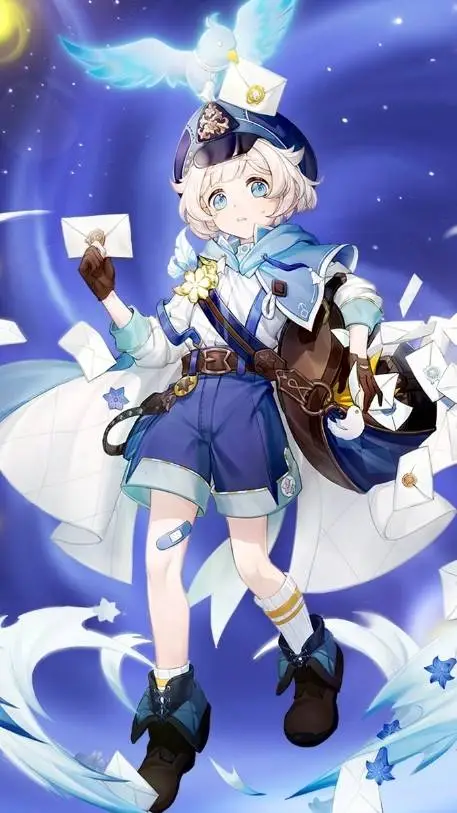 ai character: Hyacinth.  background