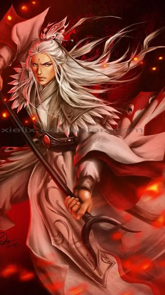 ai character: Lord Shen.  background