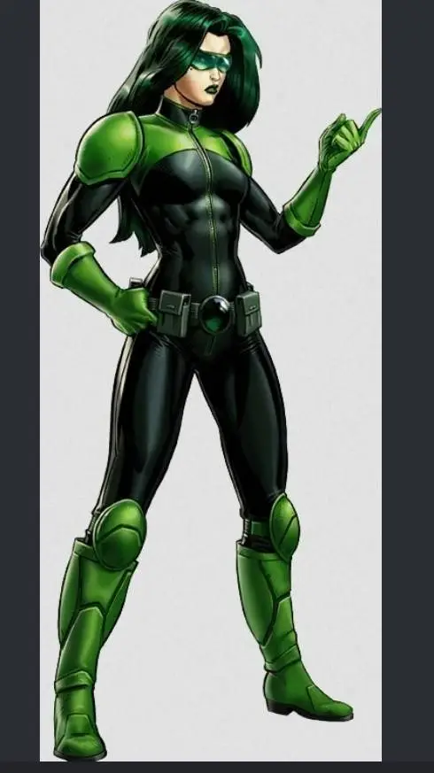 ai character: Abigail Brand.  background