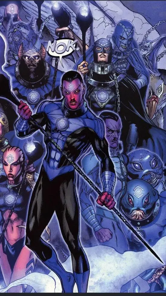 ai character: Indigo Tribe.  background