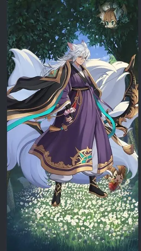 ai character: Garam. background