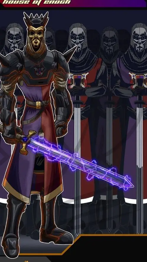 ai character: Forever Knights.  background