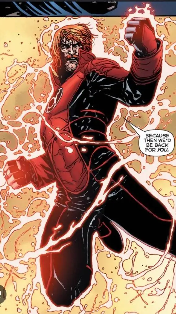 ai character: Guy Gardner . background