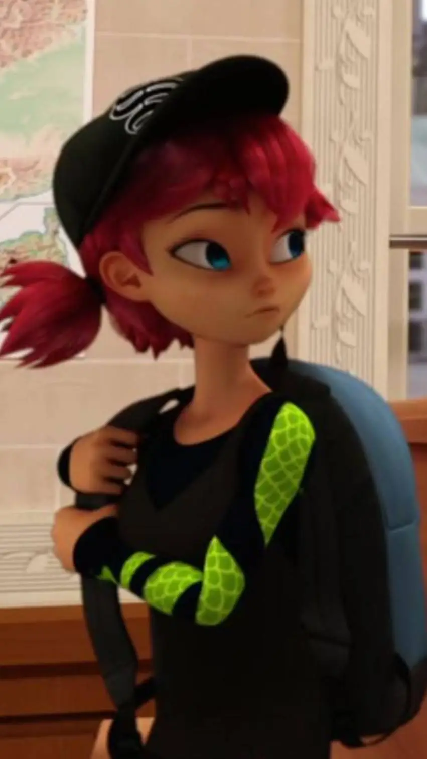 ai character: ALIX KUBDEL  background