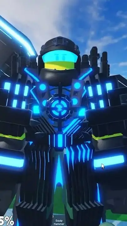 ai character: Titan Noob 2.0 War background
