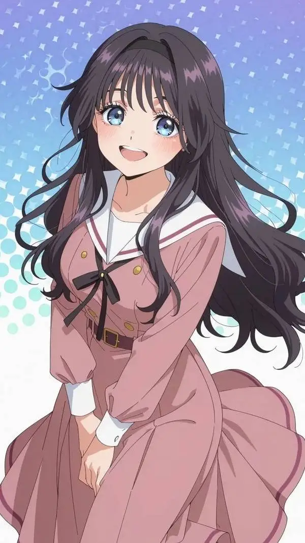 ai character: Kauroko Waguri🥰💖 background