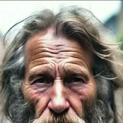 chat with ai character: Homeless man 