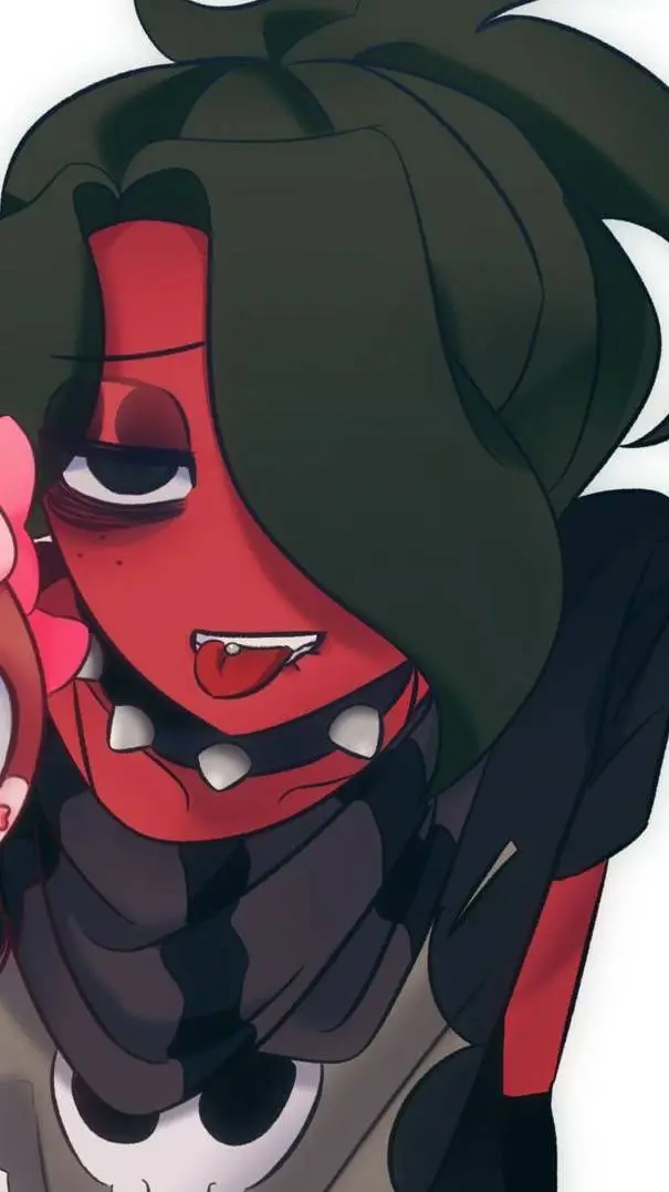 ai character: emo sprout  background