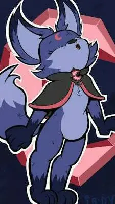 ai character: eclipse the wolf background