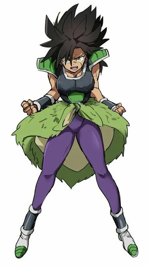 ai character: broly fem  background