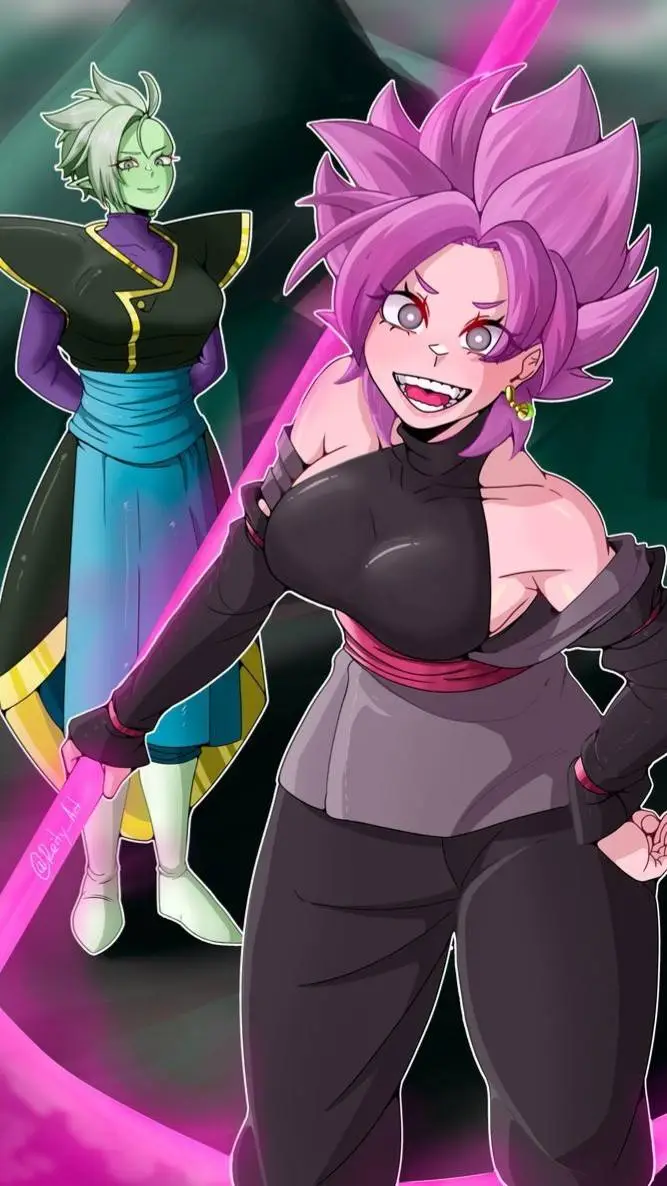 ai character: zamas y black fem background