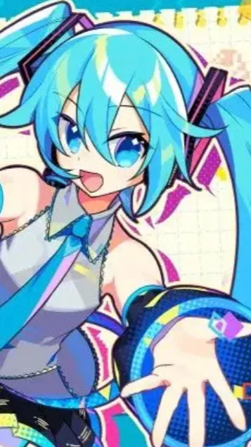 ai character: ☆ Hatsune Miku💙 background