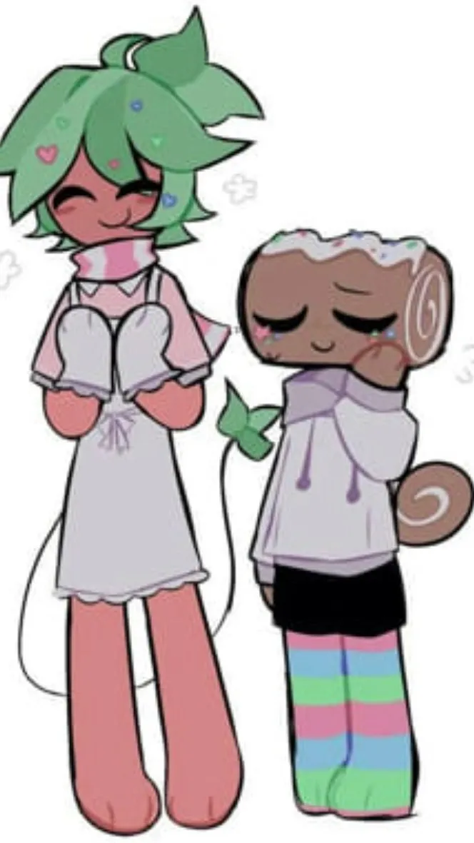 ai character: Cosmo X sprout🍓 background