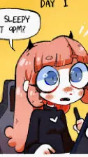 ai character: LavenderTowne  background