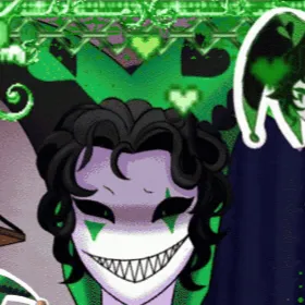 chat with ai character: 🍏 ~ Harlequin💚