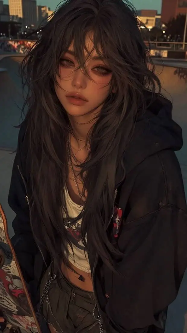 ai character: Ria  background