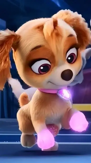 ai character: paw Patrol skye background