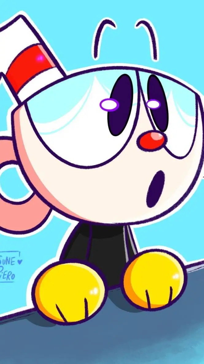 ai character: cuphead  background