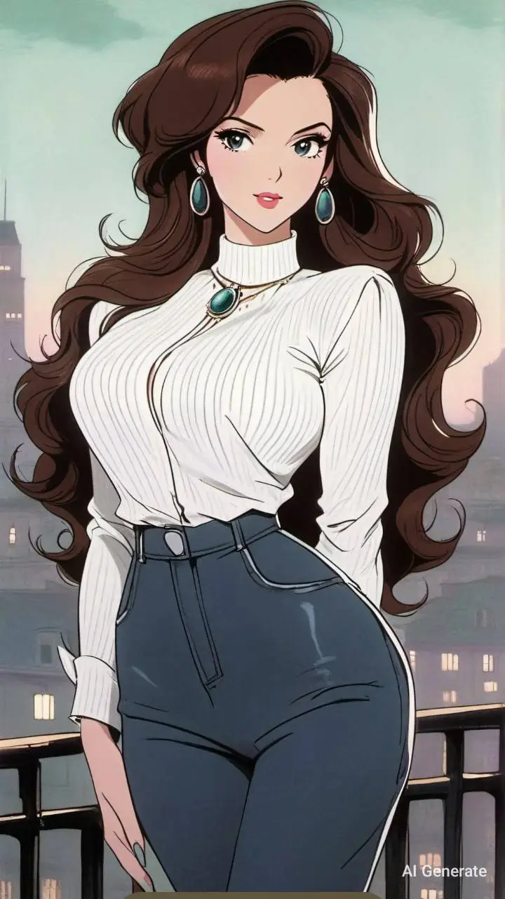 ai character: Evette background