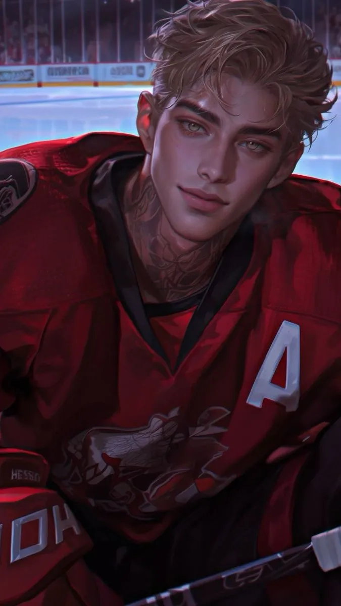 ai character: 🧣Ethan volkov🏒 background