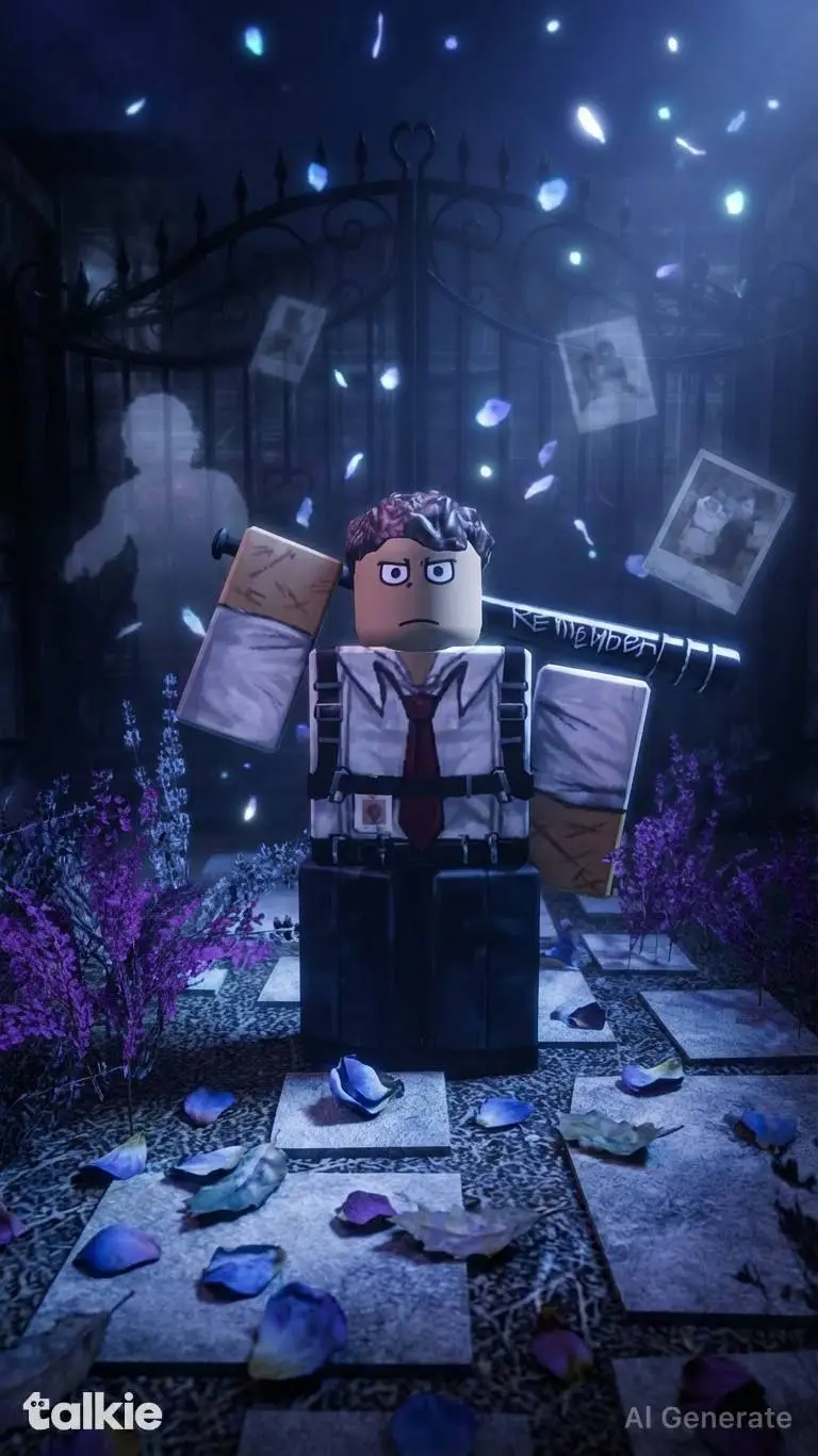 ai character: heartbroken  background