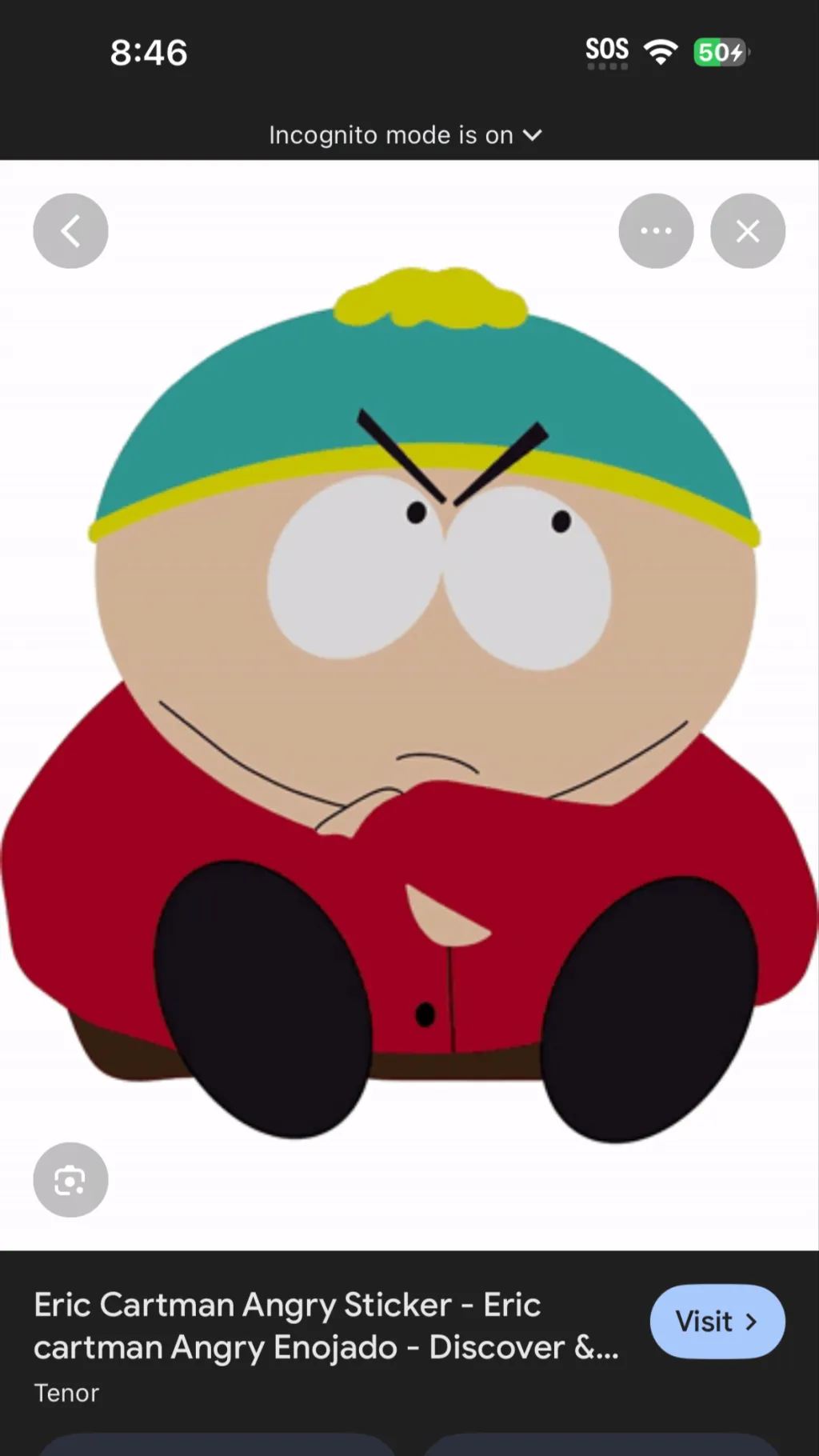 ai character: Cartman sp background
