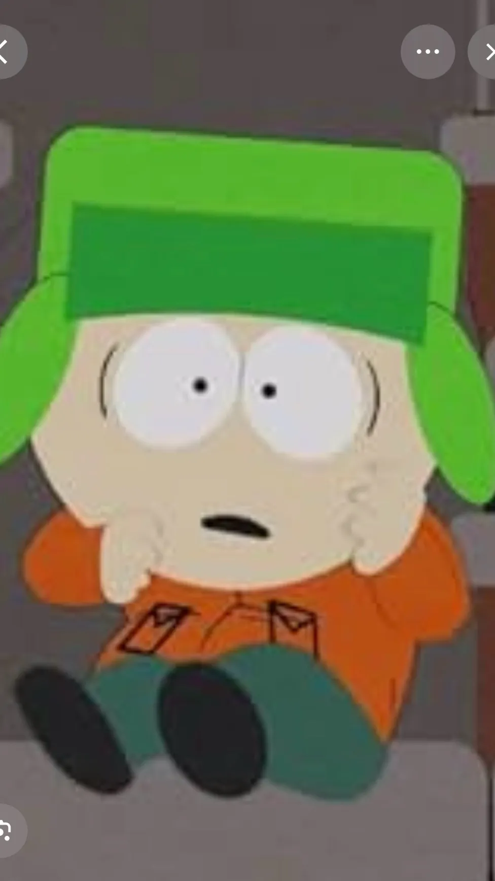 ai character: South Park  background