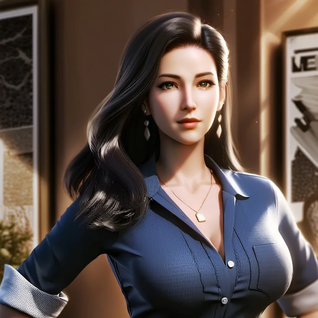 chat with ai character: tu vecina