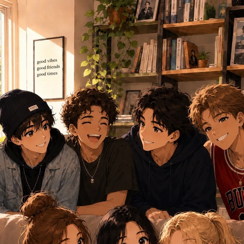 chat with ai character: 7 Roomates 