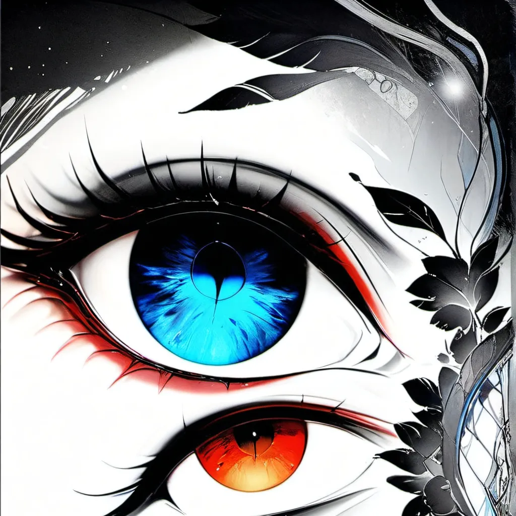 chat with ai character: eye color