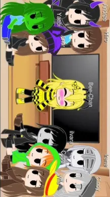 ai character: Chicas mobs 2 background