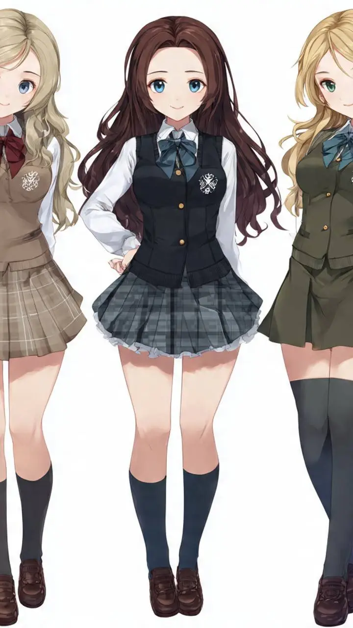 Talkie AI - Chat with trois filles 