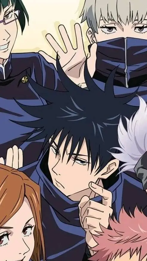 ai character: jjk group chat  background