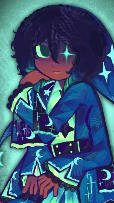 ai character: HUM4N @STR0 background