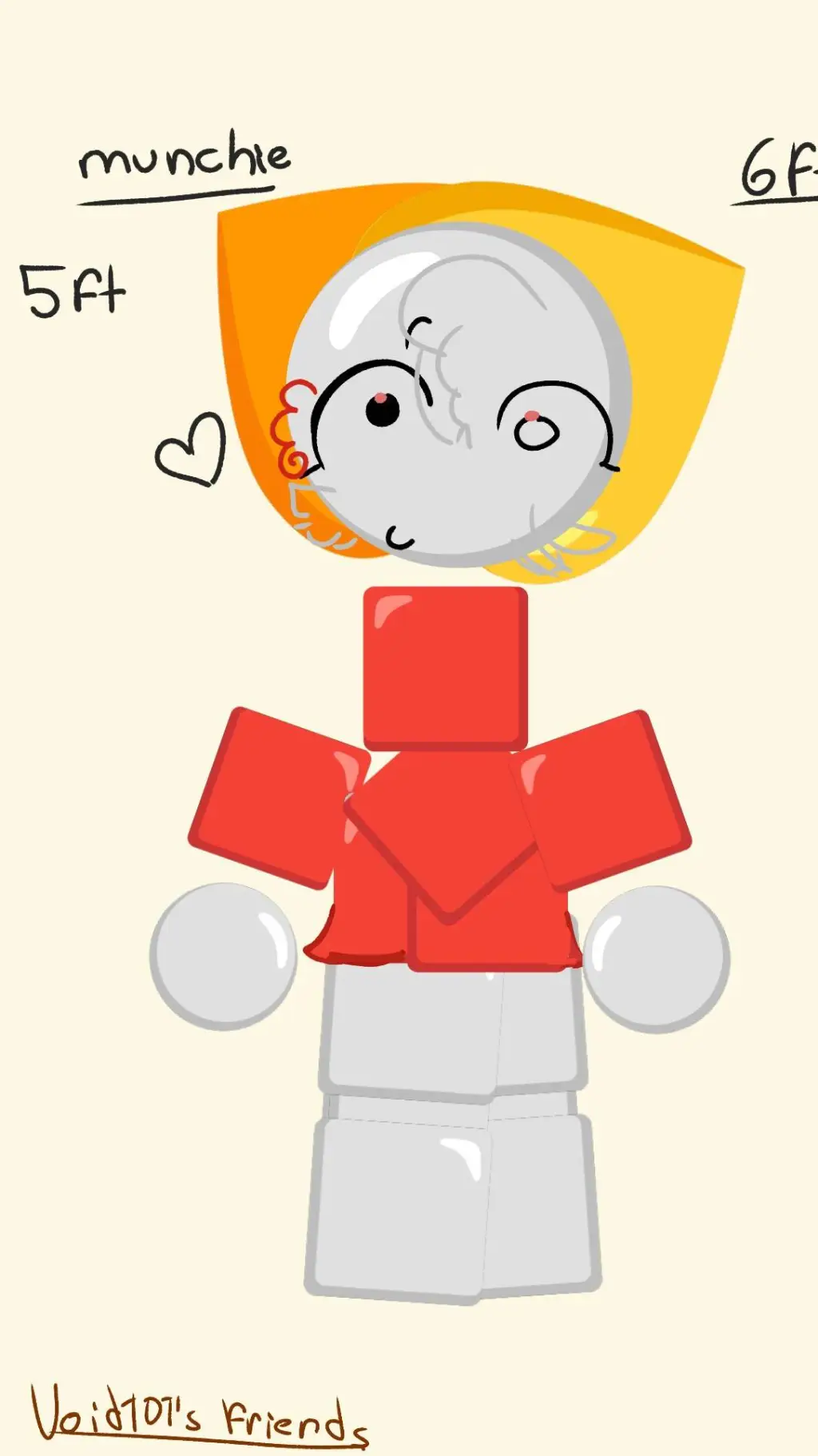 ai character: munchie background