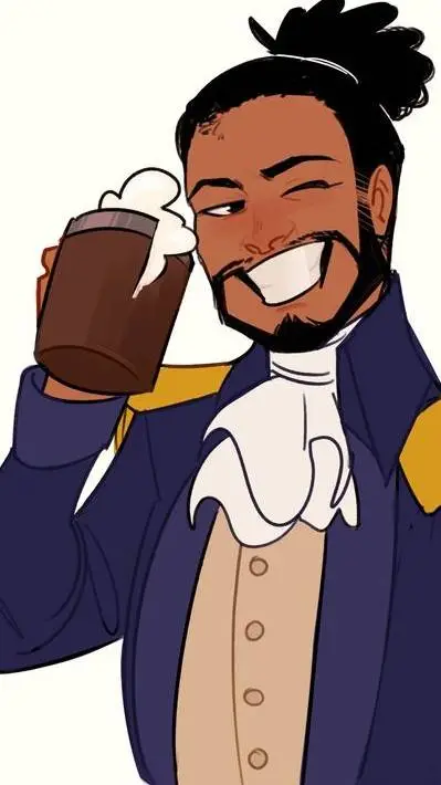 ai character: Lafayette background